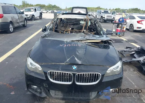 2015 BMW 535I из США, поврежденный, VIN WBA5B1C59FD919409